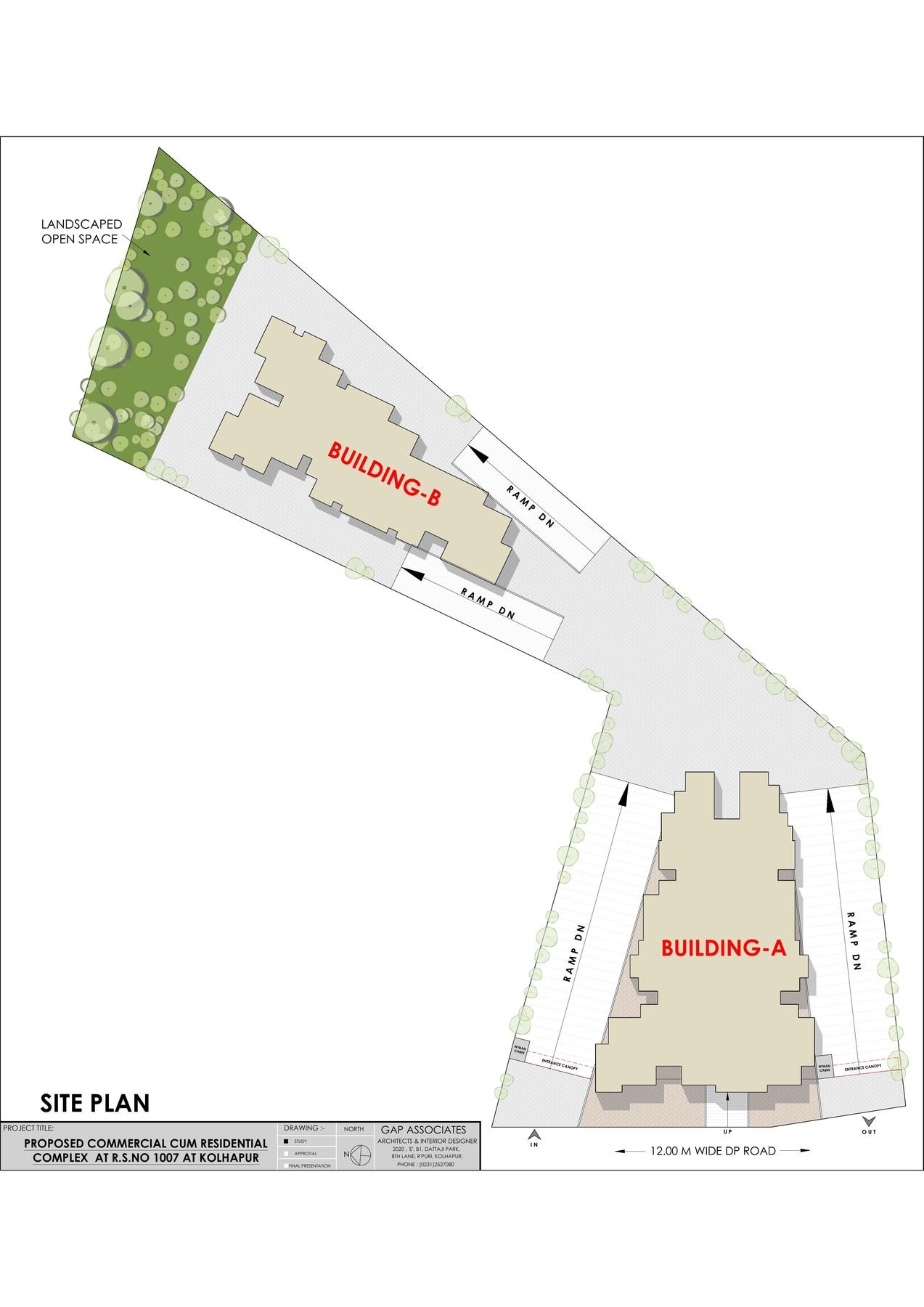 The Balsam Site Plan preview